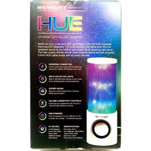 merkury bluetooth speaker light up