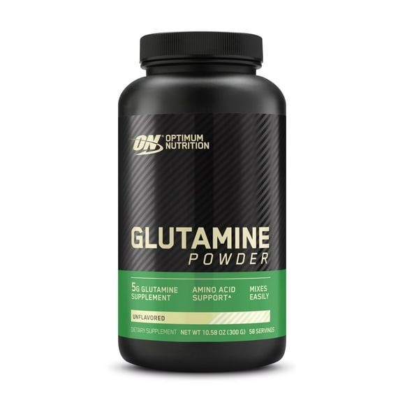 L-Glutamina en polvo para la recuperación muscular Optimum Nutrition 300 g