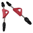 thumbnail image 3 of Yimiti 2 Pcs Sangles à Ressort en Acier Inoxydable pour Ailerons de Plongée sous-Marine, Rouge m, 3 of 9