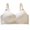 White, variant on Bras for Women Women's Bra Women's Non-Steel Lace Stitching Comfortable And Breathable Gathered Adjustable Bra Underwear White 34