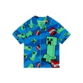 thumbnail image 3 of Minecraft Boys 2-Piece Coat and Short Pajama Set, Sizes 4-12, 3 of 3