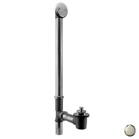 

Twist and Close Bath Waste and Overflow - Polished Nickel