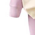 thumbnail image 4 of NIEWTR Kids Sweatsuit Set Girls Baby Toddler Girl Fall Winter 2-Piece Long Sleeve Shirt with Elastic Waist Pants Daily Wear Comfy Sleep Set Soft Cotton for 3T 4T(A-Purple,10-11 Years), 4 of 6