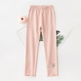 thumbnail image 2 of Edvintorg Girls Leggings 2-8 Years Fashion Solid Color Elastic Waist Comfortable Cotton Ruffles Leggings for Girls Winter Kids Clothes Girls, 2 of 5