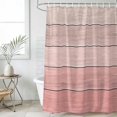 thumbnail image 4 of Shower Curtain Pink Wood Grain Bathroom Curtains with Hooks, Waterproof Fabric Rustic Farmhouse Wooden Board Bath Shower Curtains Set for Bathroom Bathtubs Decor 72x72 Inch, 4 of 9