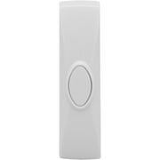 GE Wireless Push Button Door Chime, White