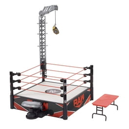Free Shipping! WWE Rebound Ring Playset with Seth Rollins