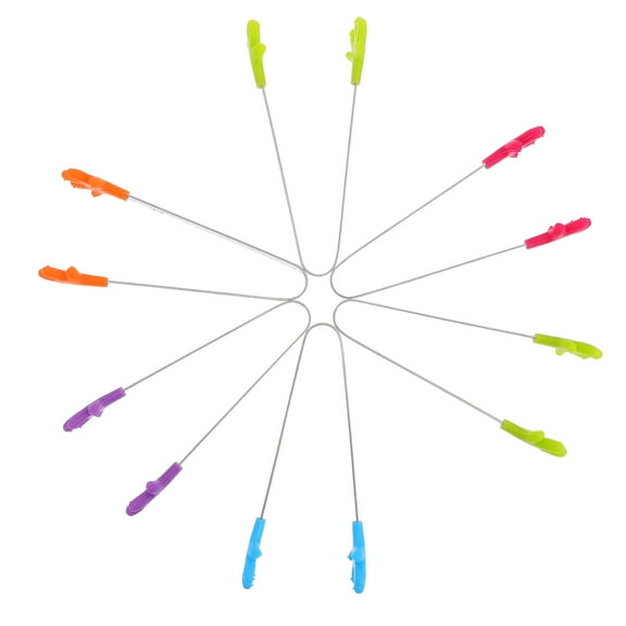 Raindrops  6 Pcs Kids Bread Tongs Mini Kitchen Clips Toy Snack Baby Child