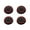 Black, variant on 4pcs Thumb Grips for PS4 Controller Xbox One Xbox 360 Black/Red Silicone Caps Analog by Insten for Sony PlayStation 2 3 4 Controller