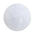 thumbnail image 4 of Balón de fútbol blanco, balón deportivo para exteriores, balón de fútbol para hacer uno mismo, balón de práctica oficial Tamaño 3, 4 of 9