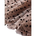 thumbnail image 4 of Mialoley Jupe en Tulle à Patchwork Taille Haute pour Femmes, Printemps, Automne et Hiver, 4 of 8