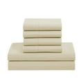 thumbnail image 5 of Supreme 7 Piece Bed-In-A-Bag All Season Solid Comforter & Sheet Set, King, Beige, 5 of 6