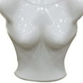 thumbnail image 4 of HEVIRGO Mannequin en Plastique Demi-Corps pour Femme, Blanc, 4 of 5