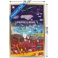 thumbnail image 2 of Minecraft - World Beyond Wall Poster, 22.375" x 34", Framed, 2 of 3