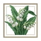thumbnail image 1 of Cuadros Decorativos 12 Meses Flor Punto de Cruz DIY Costura 14CT Estampado (May H427) Tmvgtek embutido en tela, 1 of 9