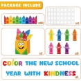 thumbnail image 3 of Back to School Bulletin Board Decorations Set, Crayon Themed Classroom Decor Colorful Crayons Name Tags Cutouts Welcome to Our Pack Crayon Bulletin Board for School Door Window Wall Decor, 3 of 7