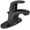 Matte Black, variant on American Standard 7075.005.002 Colony Pro 1-Handle Centerset Bathroom Faucet, Polished Chrome