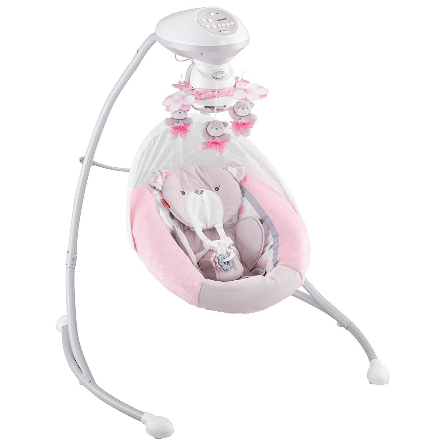 pink baby swing