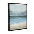 thumbnail image 3 of Stupell Industries Rainy Nautical Shore Landscape Graphic Art Jet Black Floating Framed Canvas Print Wall Art, Design by Grace Popp, 3 of 8