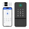 thumbnail image 2 of Keyless Entry Deadbolt Door Lock Smart Locks for Front Fingerprint & Keypad Code & Card & Keys, 2 of 6