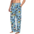 thumbnail image 2 of Xecao Pirate Marine Animals Men's Straight Lounge Pajama Pants: The Ultimate in Comfortable Sleepwear, 2 of 9