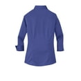 thumbnail image 6 of Red House Ladies 3/4 Sleeve Nailhead Non Iron Shirt-L (Mediterranean Blue), 6 of 6