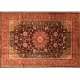thumbnail image 1 of Ahgly Company Indoor Rectangle Medallion Orange Traditional Area Rugs, 8' x 10', 1 of 1