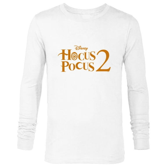 Disney Hocus Pocus 2 Logo - Long Sleeve T-Shirt for Men - Customized-White