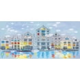 thumbnail image 4 of Christmas Piggy Bank, Noel Time at Amsterdam Canal with Historical Famous Buildings North Europe Design, Ceramic Coin Bank Money Box for Cash Saving, 3.6" X 3.2", Multicolor, by Ambesonne, 4 of 4