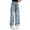 Blue-d, variant on Girl Baggy Jeans High Waisted Wide Leg Jeans Back To School Clothes Girls Pants Size 6-16 Years