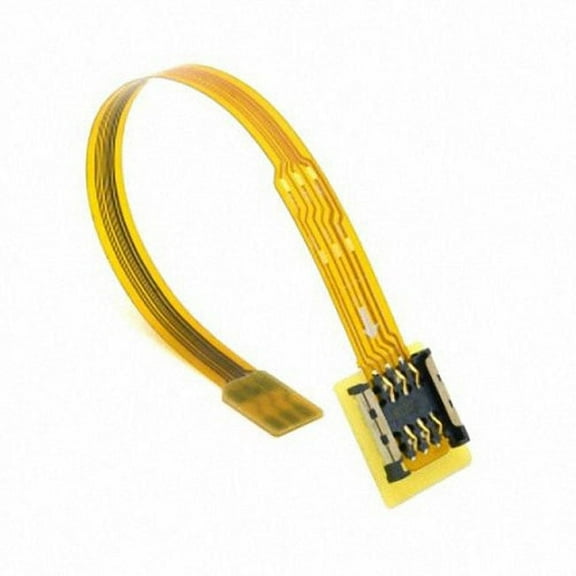 Chenyang CY Micro SIM Card to Nano SIM Kit Male to Female Extension Soft Flat FPC Cable Extender 10cm Cable