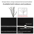 thumbnail image 4 of Clothesline Rétractable Sans Poinçon Hôtel Mur Suspendu Intérieur Clothesline Acier Fil Organisateur Invisible Cintre, 4 of 5