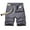 Gray, variant on Abcnature Men's Athletic Shorts, Sports Gym Running Short Pants, Men Casual Solid Zipper Button Pockets Cropped Cargo Shorts, Cargo Casual Hiking Shorts Gray M
