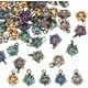 thumbnail image 1 of 40 colgantes de estrella en 5 colores, con alambre, acabado bronce electrochapado y cristal. Ideales para crear pendientes, pulseras, collares y bisutería. Orificio: 2,8 mm., 1 of 6