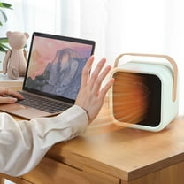 ZFYXGS Mini Portable Electric Space Heater Energy Efficient Thermostats for Home Small Room Inside Indoor Clearance