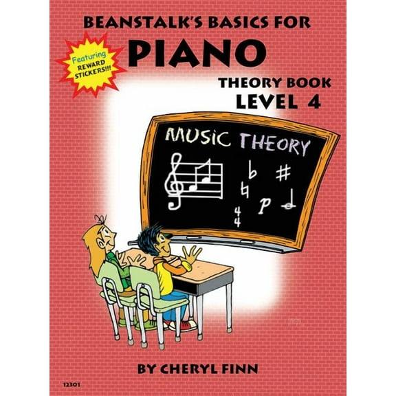 Beanstalk's Basics for Piano: Theory Book Book 4 (Paperback) by Cheryl Finn