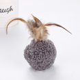 thumbnail image 5 of Cat Ball Toy Creative Faux Feather Decor Cat Training Toy Cat Interactive Toy, 5 of 5