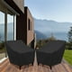thumbnail image 5 of Moyic Funda impermeable para muebles, sillas, sofás, exteriores, jardín, a prueba de polvo, parasol, cubierta para Patio, , Oxford, Cubiertas para muebles de jardín, 5 of 6