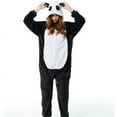 thumbnail image 6 of Panda Couples Pajamas Sets Women Winter Cute Animal Onesies Men One Piece Cosplay Costume Suit Sleepwear Flannel Pijamas, 6 of 6