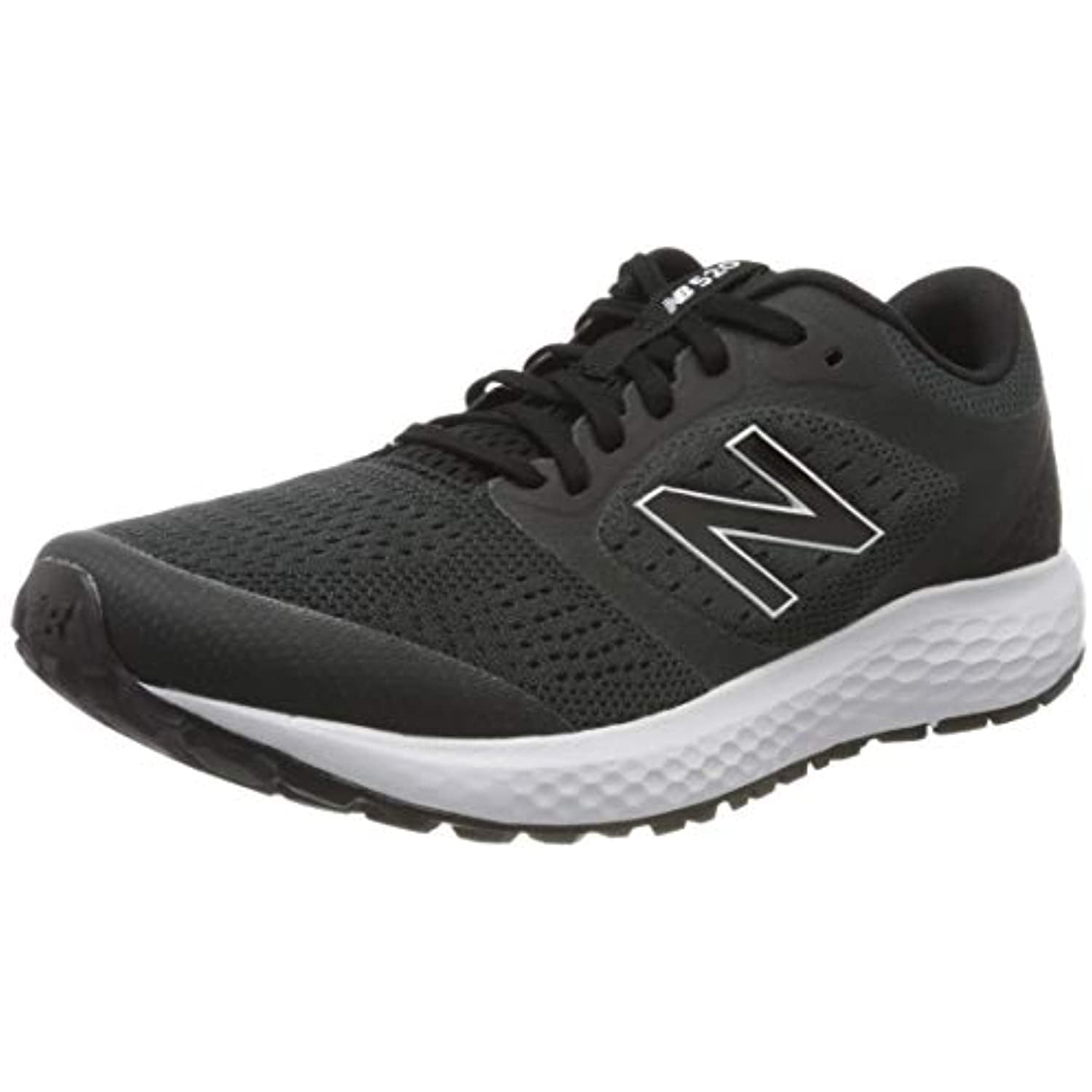 New Balance mens 520 V6 Running Shoe, Black/Orca, Size 10.5 M US