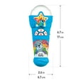thumbnail image 4 of Kids Hits Educational Toddler Lightshow Microphone Toy Popular Songs Blue, 4 of 6
