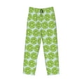 thumbnail image 6 of Daiia Green Lemon Slices Men's Sleep Pant with Pockets and Drawstring,Pajama Pants-Medium, 6 of 9