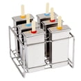 thumbnail image 3 of Molde para Paletas de Hielo de 6 Celdas Sunnimix Acero Inoxidable, 3 of 6