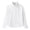 X1 White, variant on Ticikt Kids Long Sleeve Shirt, Peter Pan Collar Spring Fall Uniform Formal Performance Blouse for Girls Boys,White