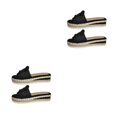 thumbnail image 1 of Qarigey Zapatos de plataforma, suelas gruesas, zapatos de verano con sandalias con lazo, zapatillas informales de ocio, sandalias, toboganes de Type7 NO7, 1 of 6