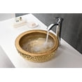 thumbnail image 2 of Levi Series Vessel Sink in Speckled Gold, 2 of 5