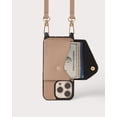 thumbnail image 2 of Holstere Ultra-Durable Pebbled Taupe Genuine Pebbled Leather iPhone Case Crossbody Purse w/ Expanded Card Pocket - iPhone 14 Pro, 2 of 7