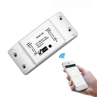 WiFi Light Timer, Clear Touch Tone Long Service Life WiFi Wall Timer WiFi  Smart Switch for Office for Friend for Child(1)