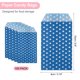 thumbnail image 2 of Uxcell 100Pcs Bolsas de Papel Kraft, 6" x 3" Bolsas de Caramelo a Prueba de Grasa, Bolsas de Favor Planas, Bolsas de Regalo Pequeñas, Puntos Azules, 2 of 6