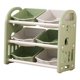 thumbnail image 5 of Organizador de juguetes para niños, estante de almacenamiento de juguetes para el dormitorio, libros y juguetes. Verde, 5 of 9